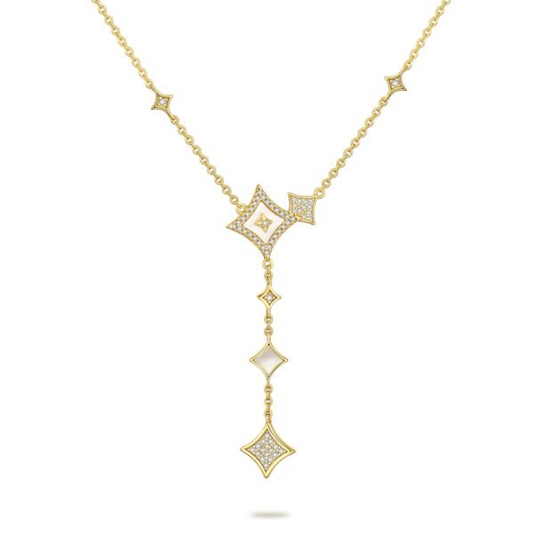 TRIPLE ORIA YELLOW NECKLACE